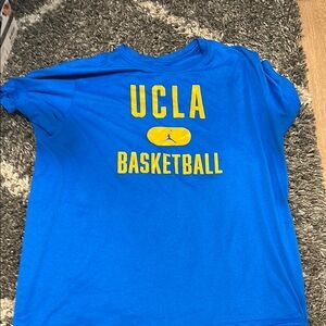 Blue UCLA Basketball Kids Shirt